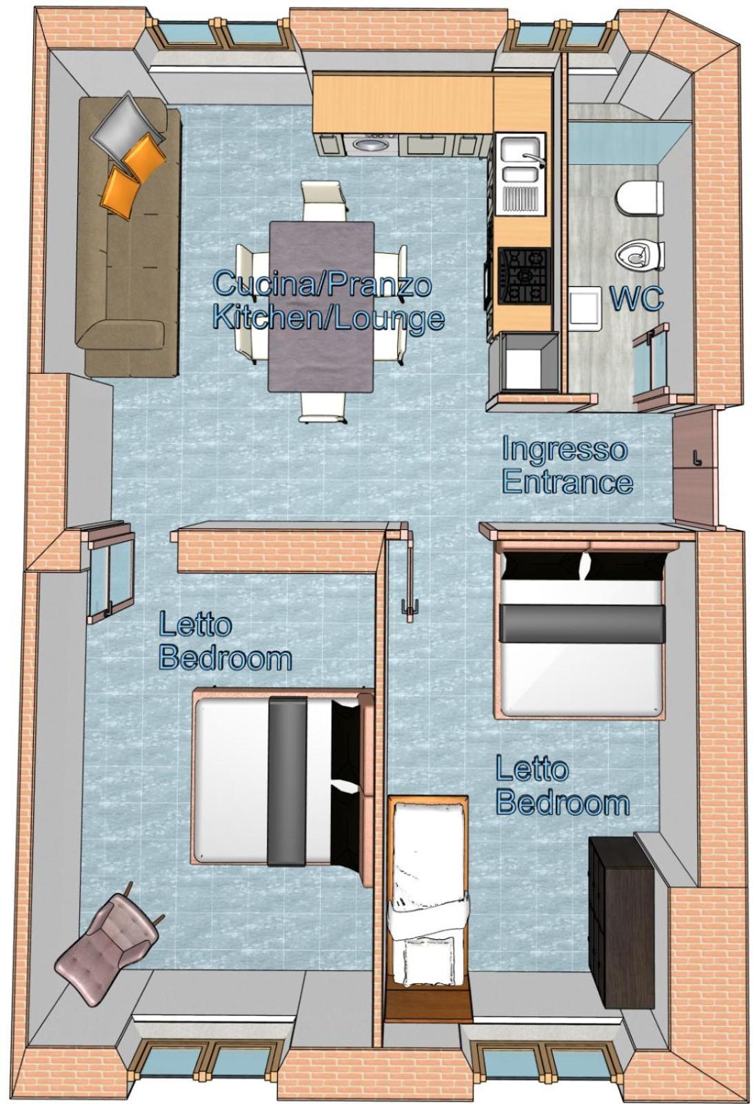 Appartamento Via Grandi - Free Gated Parking - 5 Minutes From Center Лукка Экстерьер фото